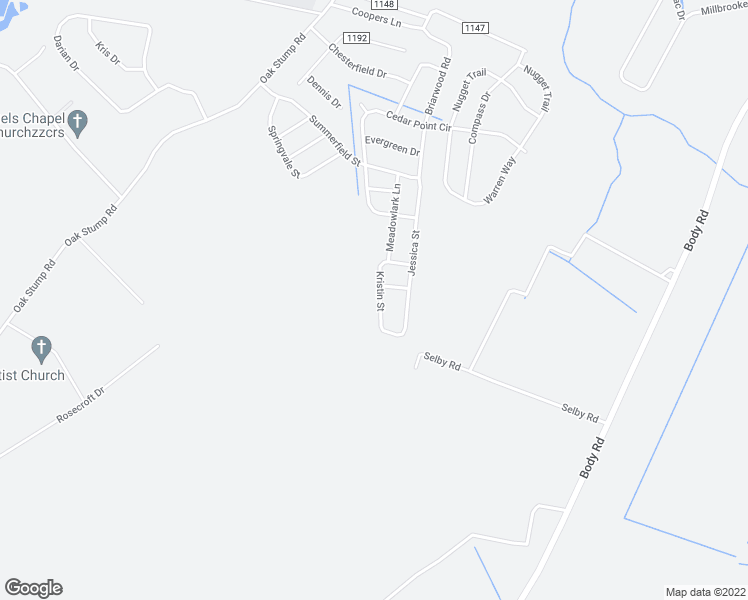 map of restaurants, bars, coffee shops, grocery stores, and more near 408 Kristin Street in Elizabeth City