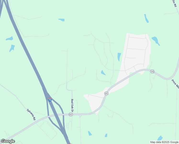 map of restaurants, bars, coffee shops, grocery stores, and more near 356 Friddle Road in Stokesdale