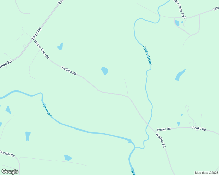 map of restaurants, bars, coffee shops, grocery stores, and more near 4812 Harper Renn Road in Oxford