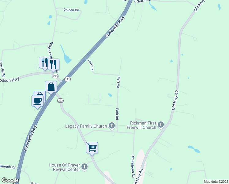 map of restaurants, bars, coffee shops, grocery stores, and more near 186 Park Road in Livingston