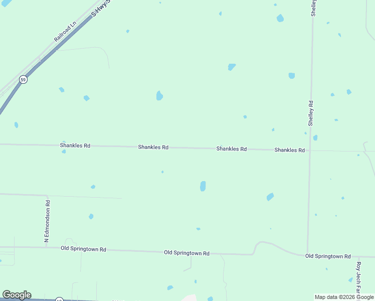 map of restaurants, bars, coffee shops, grocery stores, and more near 18720-18998 Shankles Road in Gentry