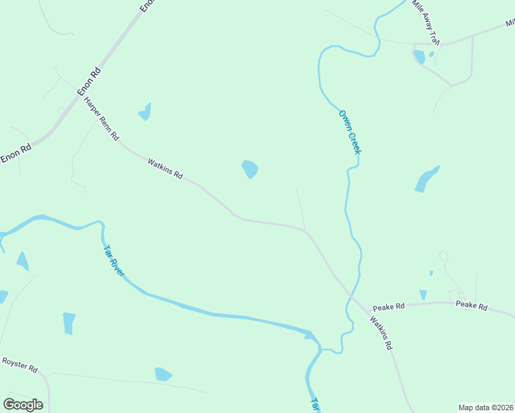 map of restaurants, bars, coffee shops, grocery stores, and more near 4812 Harper Renn Road in Oxford