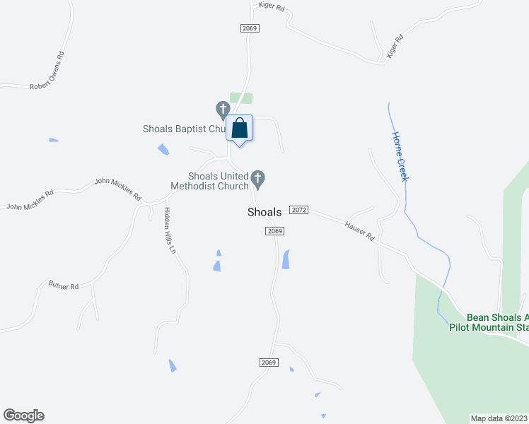 map of restaurants, bars, coffee shops, grocery stores, and more near in Shoals