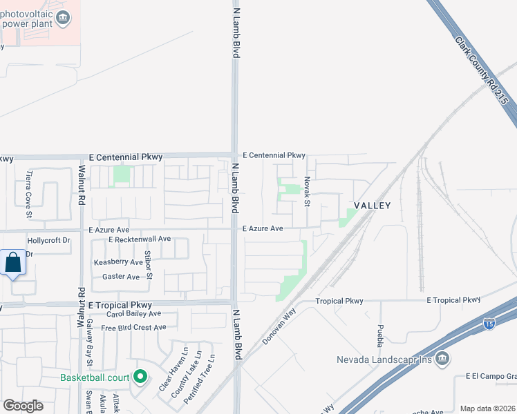 map of restaurants, bars, coffee shops, grocery stores, and more near 6225 Gambetta Street in Las Vegas