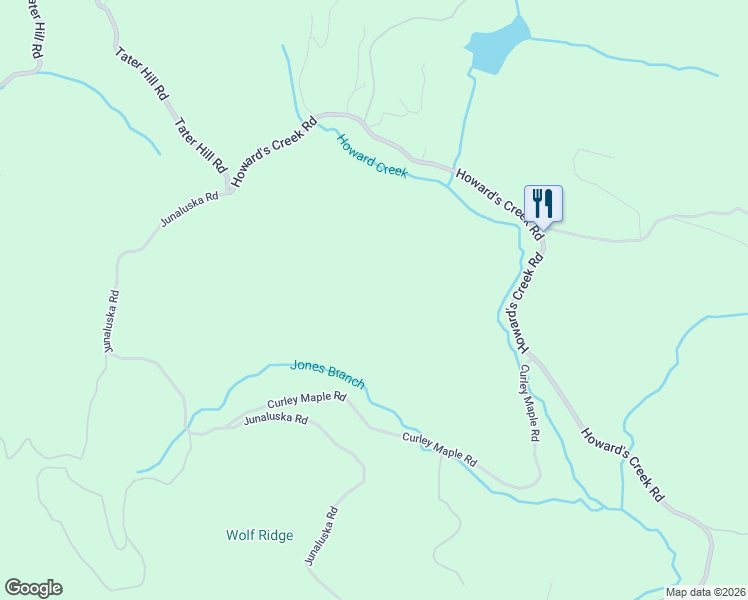 map of restaurants, bars, coffee shops, grocery stores, and more near 343-489 Curley Maple Road in Boone