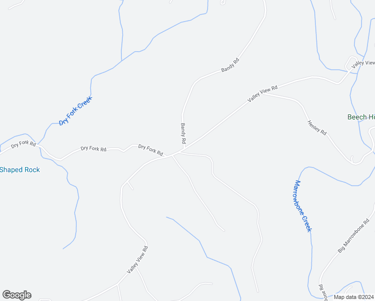 map of restaurants, bars, coffee shops, grocery stores, and more near 1700 Valley View Road in Ashland City