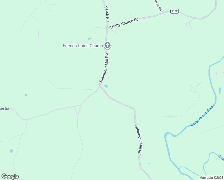 map of restaurants, bars, coffee shops, grocery stores, and more near 1265 Spainhour Mill Road in Pinnacle