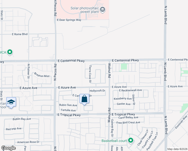 map of restaurants, bars, coffee shops, grocery stores, and more near 6239 Sterling Cap Street in North Las Vegas