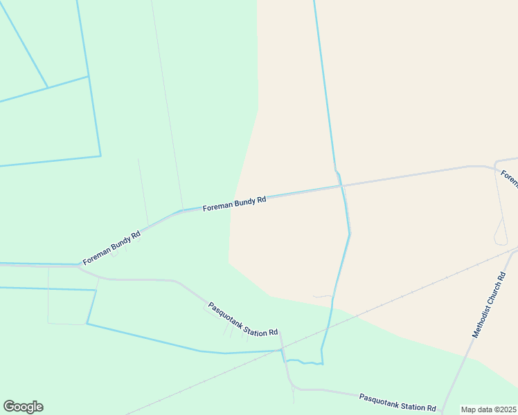 map of restaurants, bars, coffee shops, grocery stores, and more near 757 Foreman Bundy Road in Elizabeth City