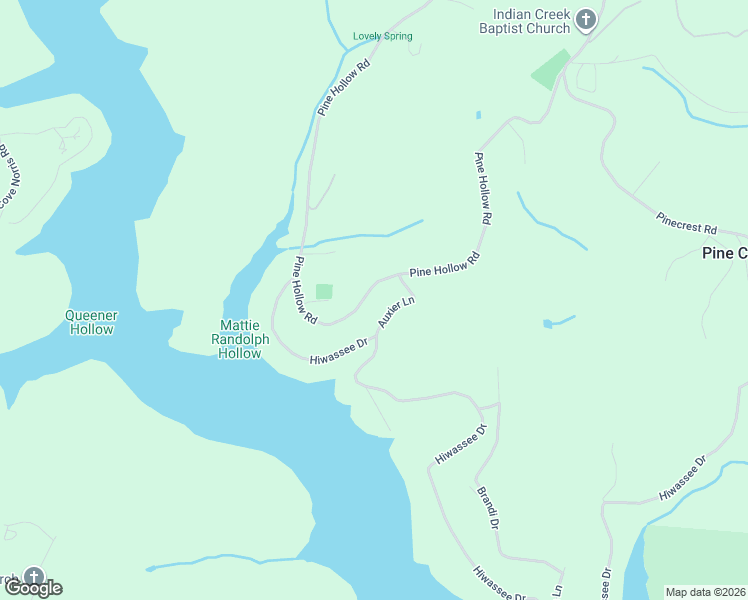 map of restaurants, bars, coffee shops, grocery stores, and more near 806 Pine Hollow Road in Jacksboro
