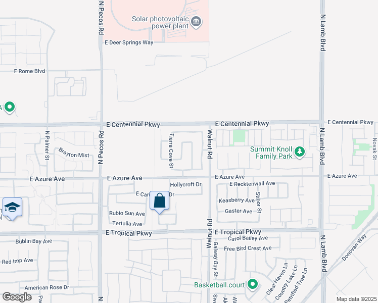 map of restaurants, bars, coffee shops, grocery stores, and more near 6247 Fort Worth Street in North Las Vegas