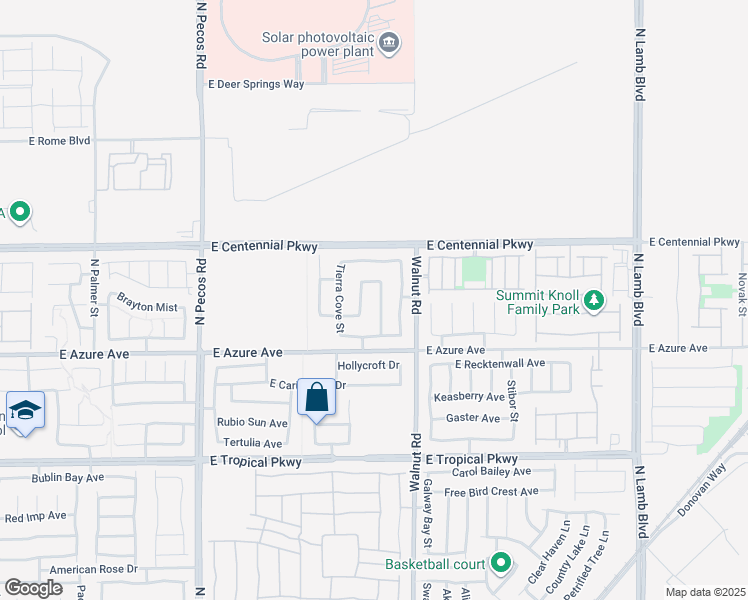 map of restaurants, bars, coffee shops, grocery stores, and more near 6247 Fort Worth Street in North Las Vegas