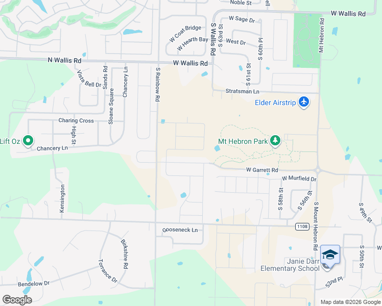 map of restaurants, bars, coffee shops, grocery stores, and more near 1413 Allens Mill Way in Cave Springs