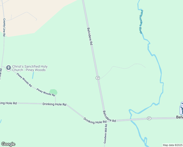 map of restaurants, bars, coffee shops, grocery stores, and more near 1735 Belvidere Road in Perquimans