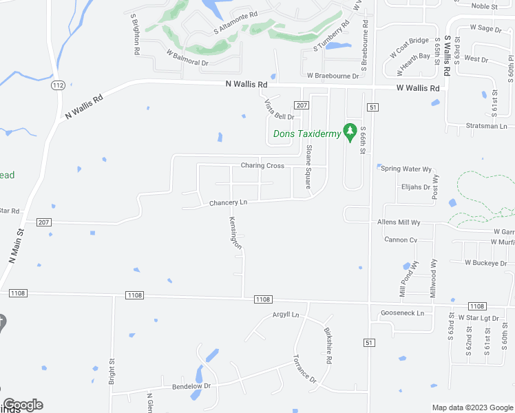 map of restaurants, bars, coffee shops, grocery stores, and more near 911 Chancery Lane in Cave Springs