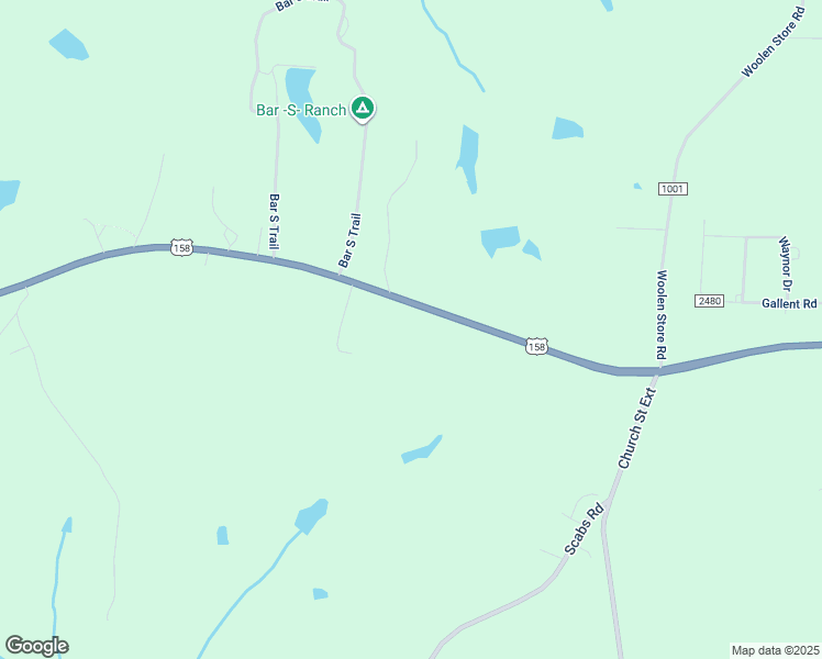map of restaurants, bars, coffee shops, grocery stores, and more near 11440 U.S. 158 in Reidsville