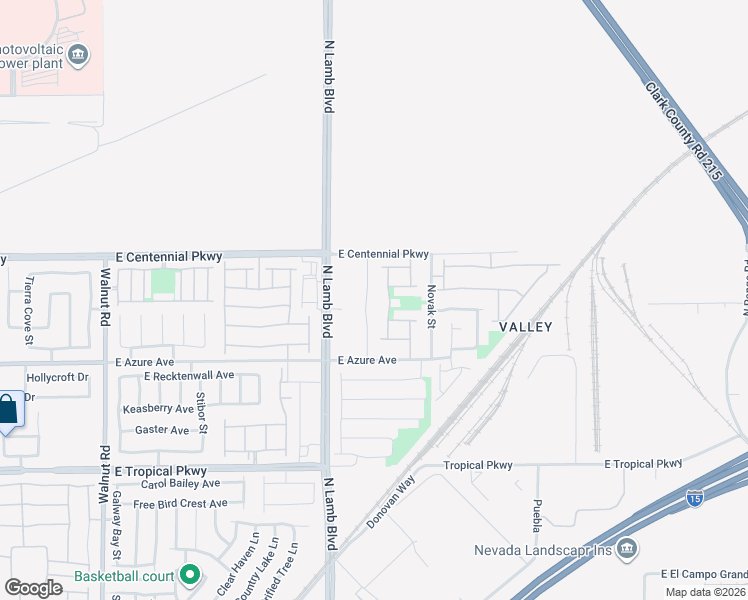 map of restaurants, bars, coffee shops, grocery stores, and more near 6308 Gambetta Street in Las Vegas
