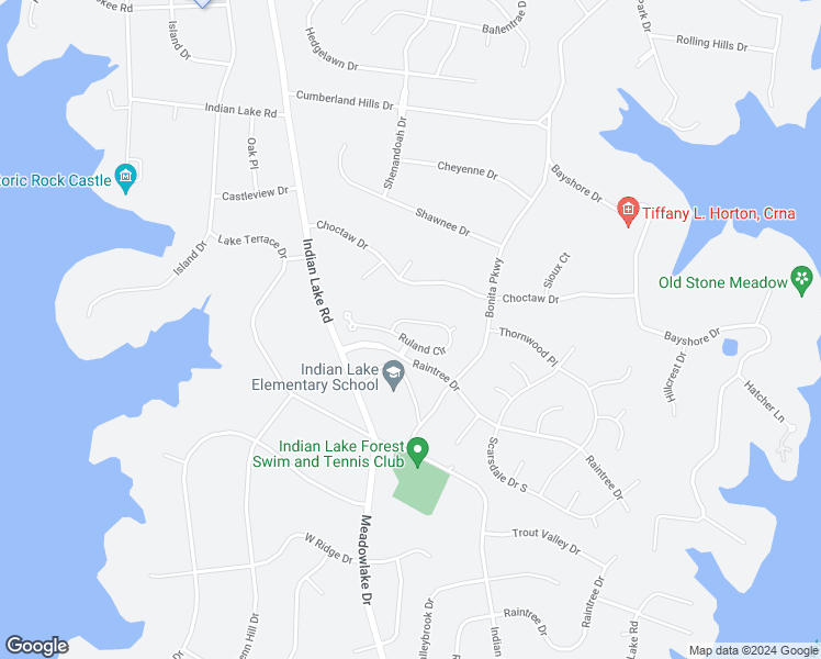 map of restaurants, bars, coffee shops, grocery stores, and more near 104 Ruland Circle in Hendersonville