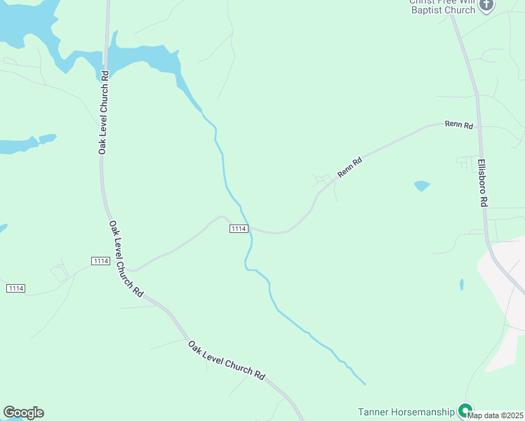 map of restaurants, bars, coffee shops, grocery stores, and more near 581 Renn Rd in Stokesdale