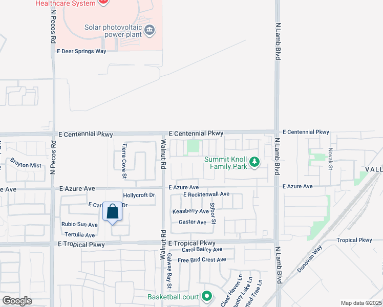 map of restaurants, bars, coffee shops, grocery stores, and more near 3936 Pepper Thorn Avenue in North Las Vegas