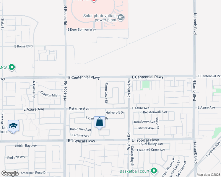 map of restaurants, bars, coffee shops, grocery stores, and more near 6239 Sterling Cap Street in North Las Vegas