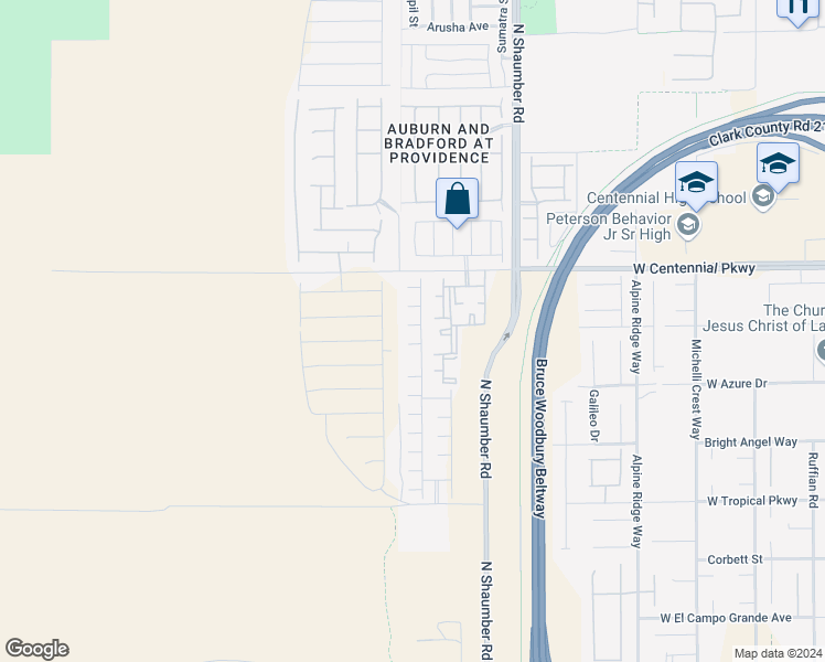 map of restaurants, bars, coffee shops, grocery stores, and more near 10775 Paget Court in Las Vegas