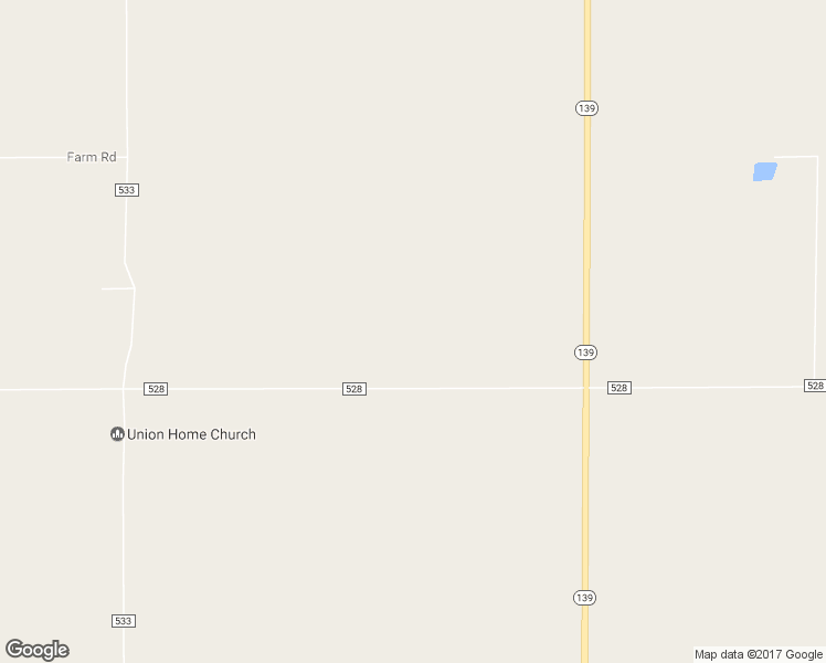 map of restaurants, bars, coffee shops, grocery stores, and more near 1415 County Road 528 in Rector