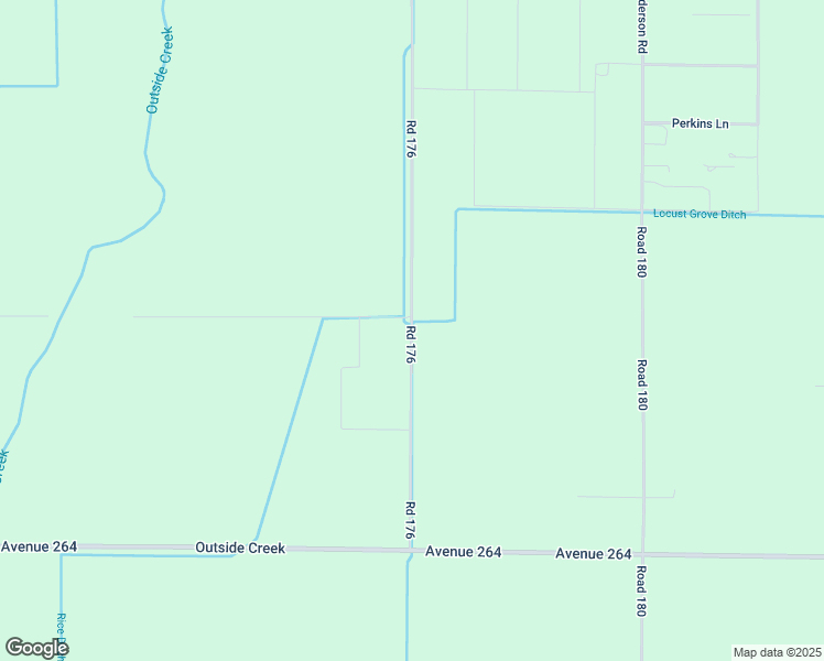 map of restaurants, bars, coffee shops, grocery stores, and more near 26990 Road 176 in Exeter