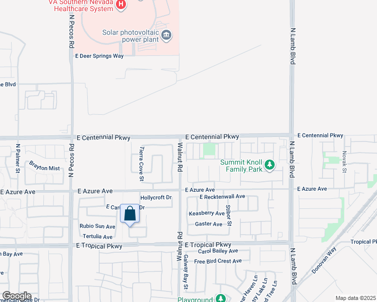 map of restaurants, bars, coffee shops, grocery stores, and more near 6320 Desert Leaf Street in North Las Vegas