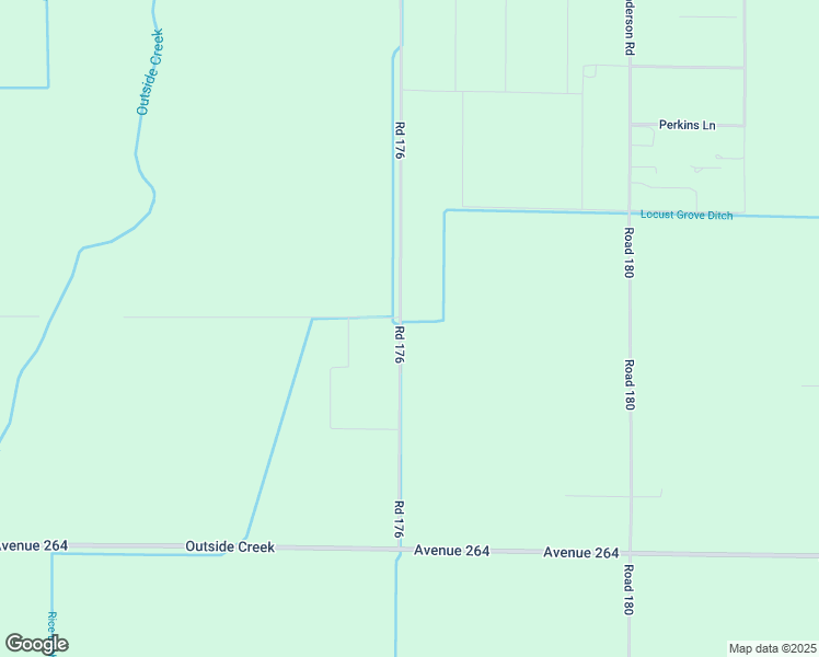 map of restaurants, bars, coffee shops, grocery stores, and more near 26990-26998 Road 176 in Exeter