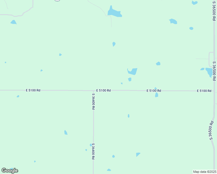 map of restaurants, bars, coffee shops, grocery stores, and more near 364115 East 5100 Road in Cleveland