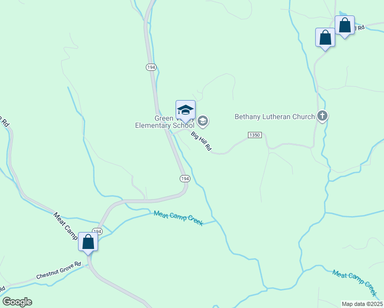 map of restaurants, bars, coffee shops, grocery stores, and more near 203 Courtney Taylor Lane in Boone