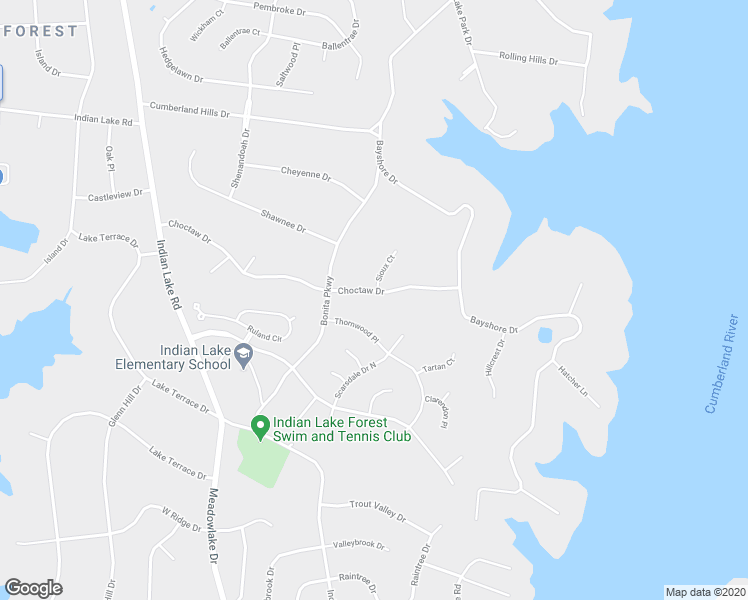 map of restaurants, bars, coffee shops, grocery stores, and more near 134 Choctaw Drive in Hendersonville