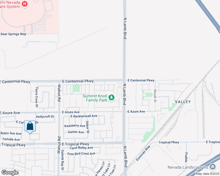 map of restaurants, bars, coffee shops, grocery stores, and more near 6320 Gulf Waters Street in North Las Vegas