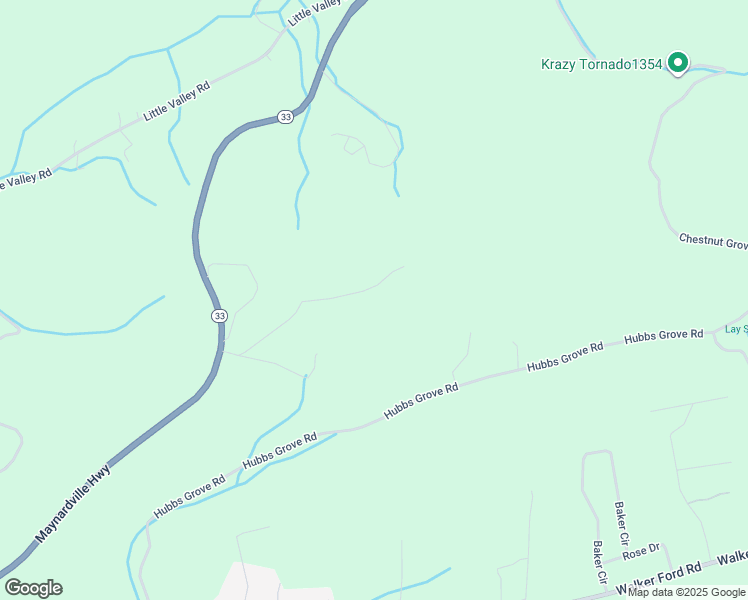 map of restaurants, bars, coffee shops, grocery stores, and more near 178 Grand View Drive in Maynardville