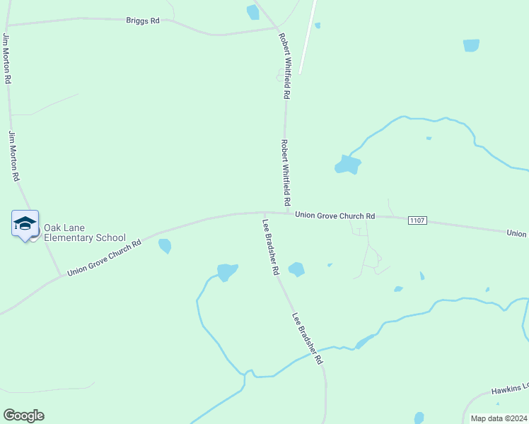 map of restaurants, bars, coffee shops, grocery stores, and more near Lee Bradsher Road in Hurdle Mills