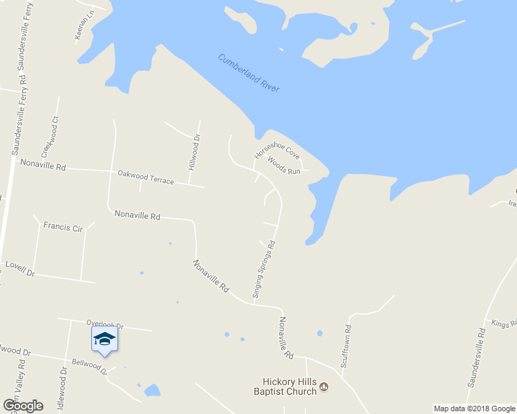 map of restaurants, bars, coffee shops, grocery stores, and more near 110 Singing Springs Court in Mount Juliet