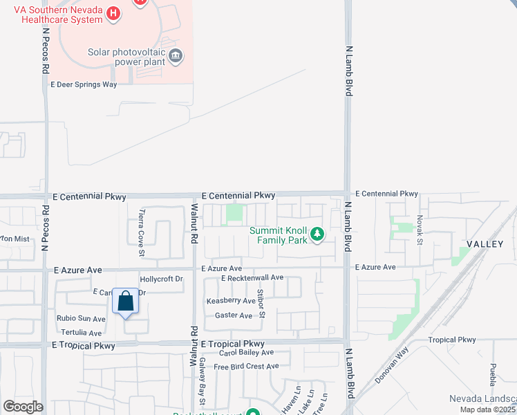map of restaurants, bars, coffee shops, grocery stores, and more near 6328 Sandy Ridge Street in North Las Vegas