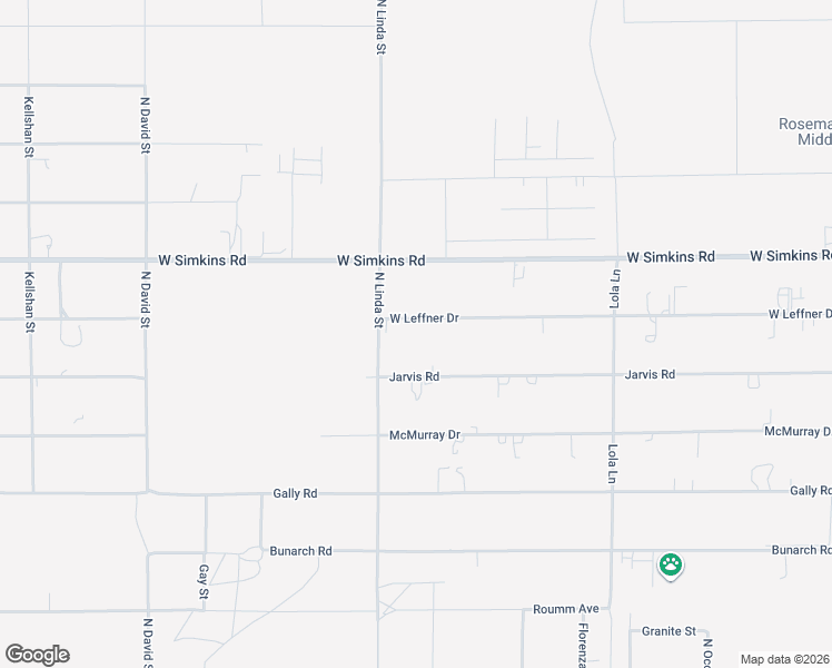 map of restaurants, bars, coffee shops, grocery stores, and more near 921 West Leffner Drive in Pahrump