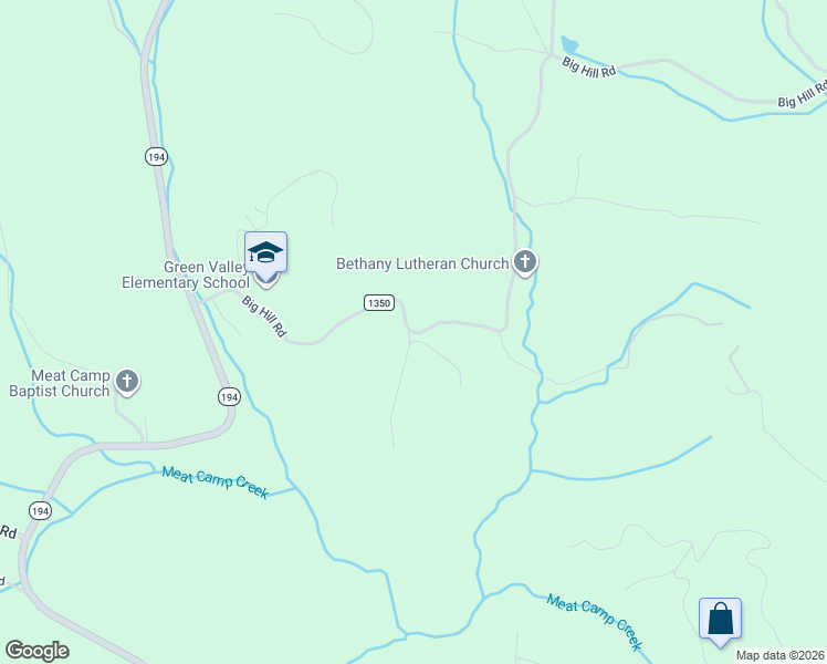 map of restaurants, bars, coffee shops, grocery stores, and more near 115 Panoramic Lane in Boone