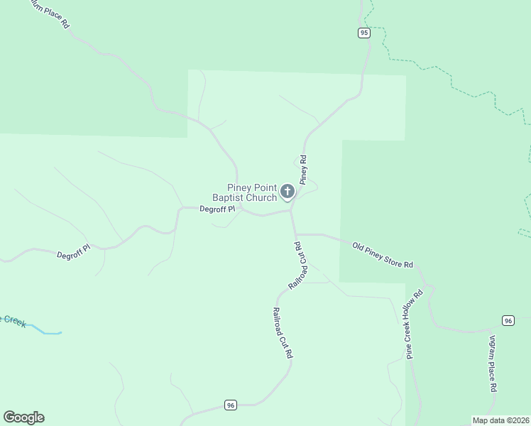 map of restaurants, bars, coffee shops, grocery stores, and more near 10549 Piney Road in Rogers