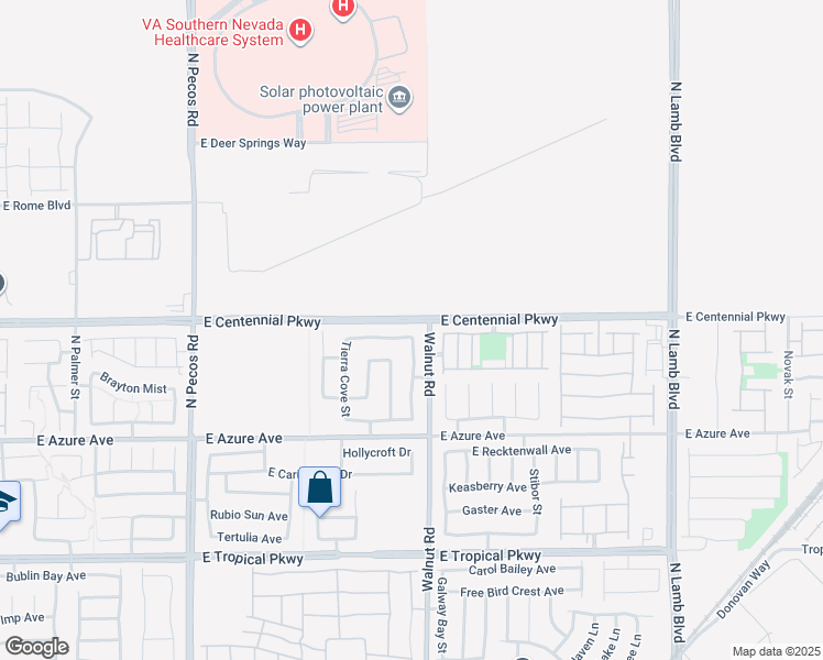 map of restaurants, bars, coffee shops, grocery stores, and more near 3844 Alpine Bypass Avenue in North Las Vegas