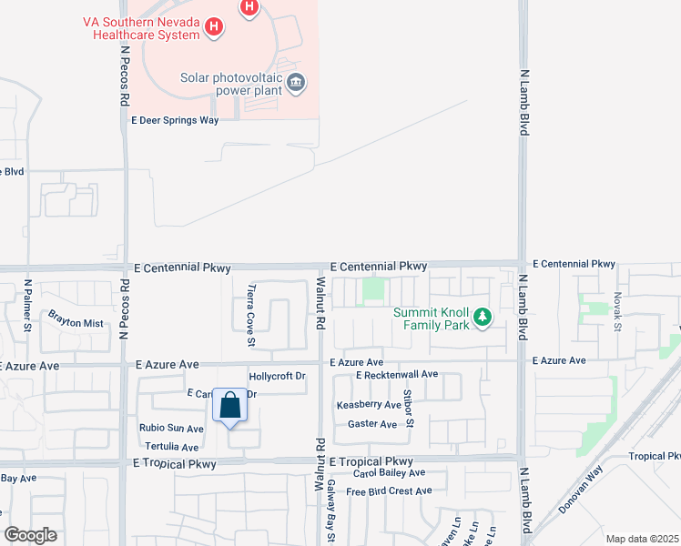 map of restaurants, bars, coffee shops, grocery stores, and more near 6328 Walnut Road in North Las Vegas