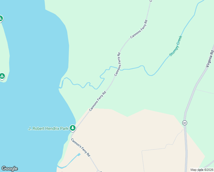 map of restaurants, bars, coffee shops, grocery stores, and more near 415 Cannons Ferry Road in Tyner