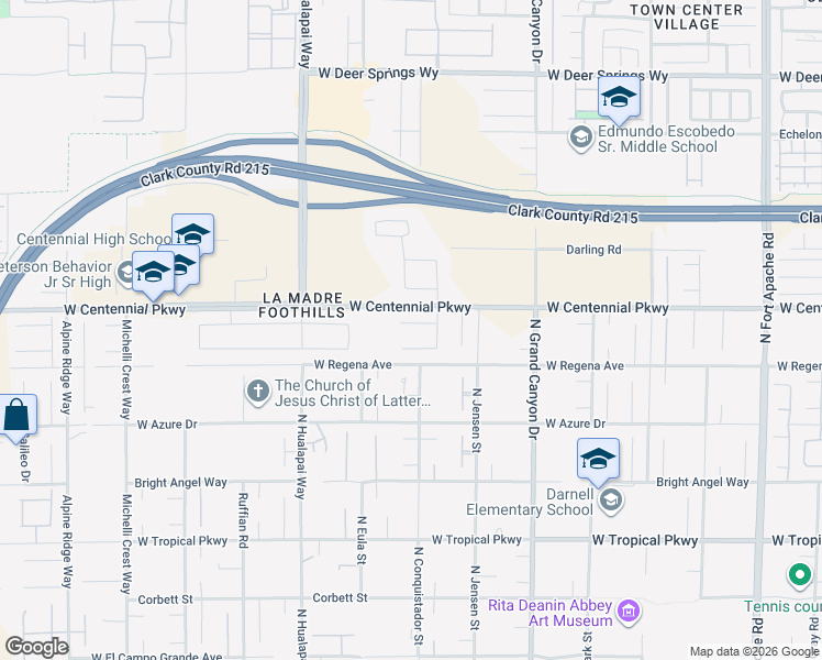 map of restaurants, bars, coffee shops, grocery stores, and more near 9779 Mosaic Canyon Court in Las Vegas