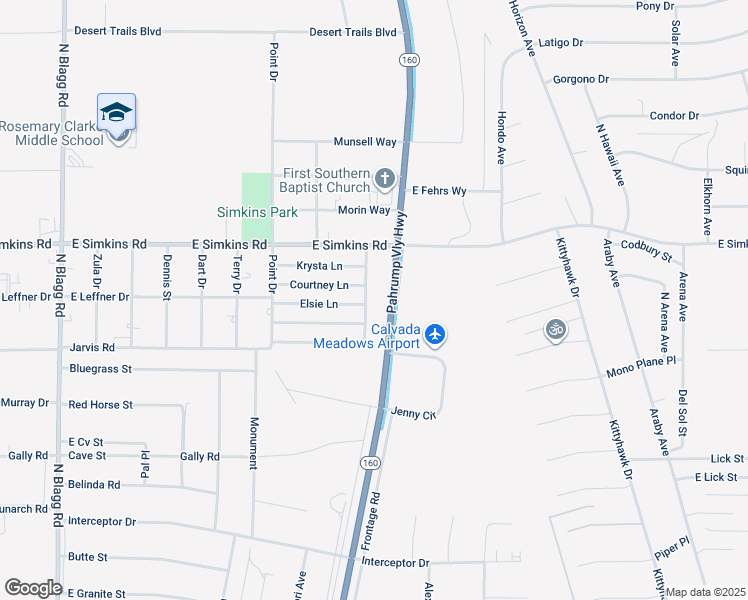 map of restaurants, bars, coffee shops, grocery stores, and more near 3871 N Mayfield Ranch Rd in Pahrump
