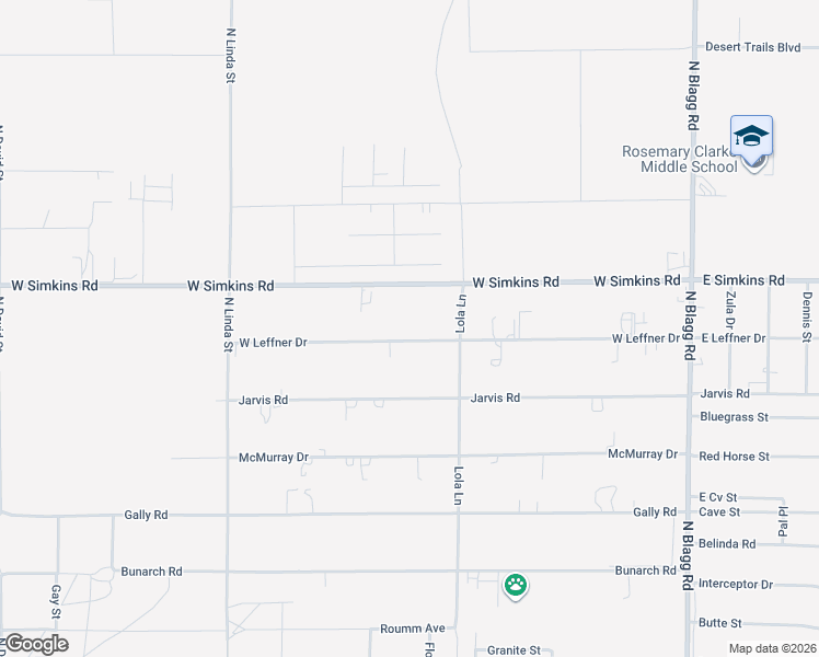 map of restaurants, bars, coffee shops, grocery stores, and more near 620 West Leffner Drive in Pahrump