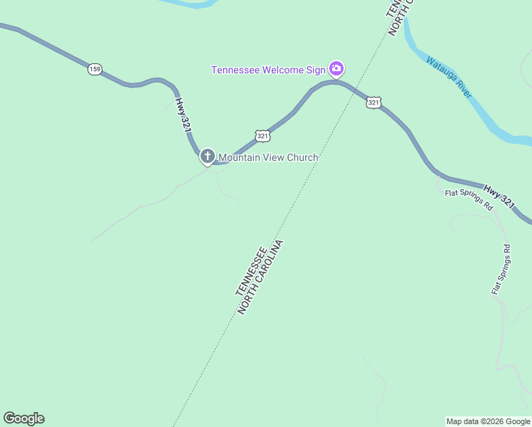 map of restaurants, bars, coffee shops, grocery stores, and more near 134 Old Church Loop Road in Butler