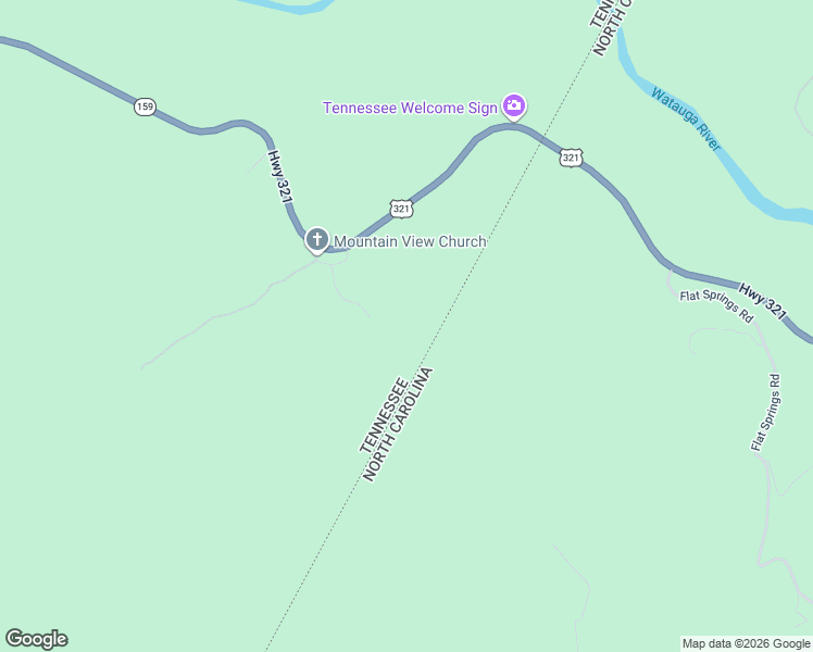 map of restaurants, bars, coffee shops, grocery stores, and more near 134 Old Church Loop Road in Butler