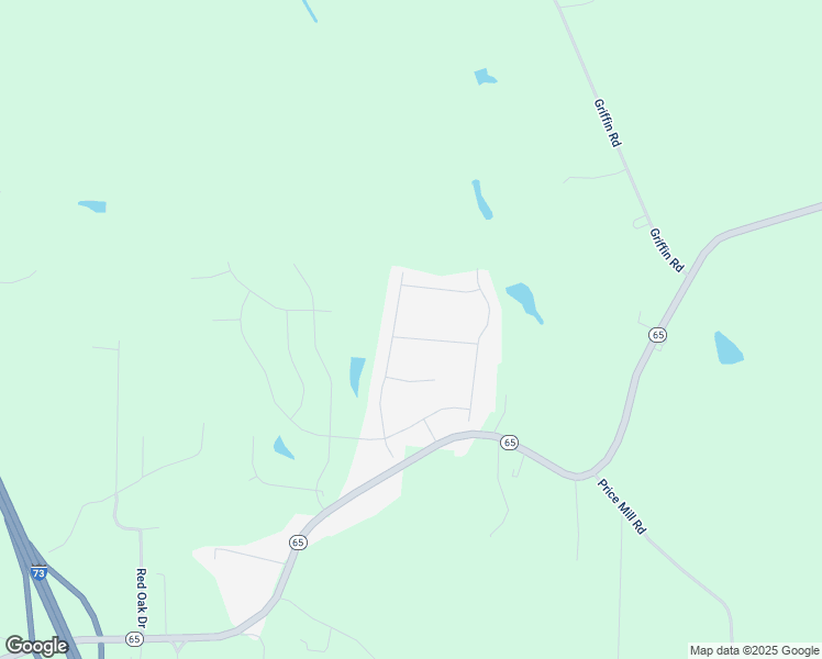 map of restaurants, bars, coffee shops, grocery stores, and more near 139 Broadwater Way in Stokesdale